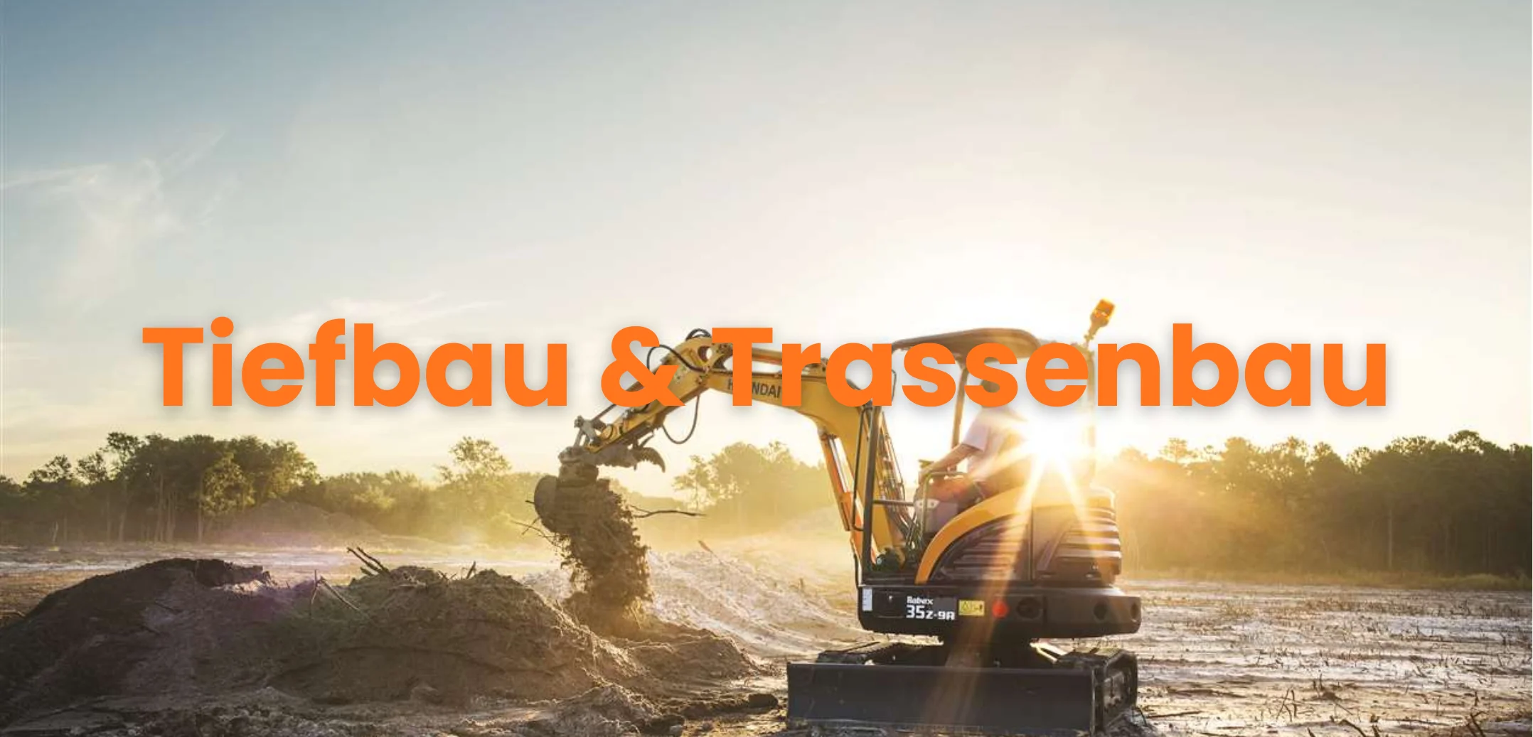 Tiefbau & Trassenbau