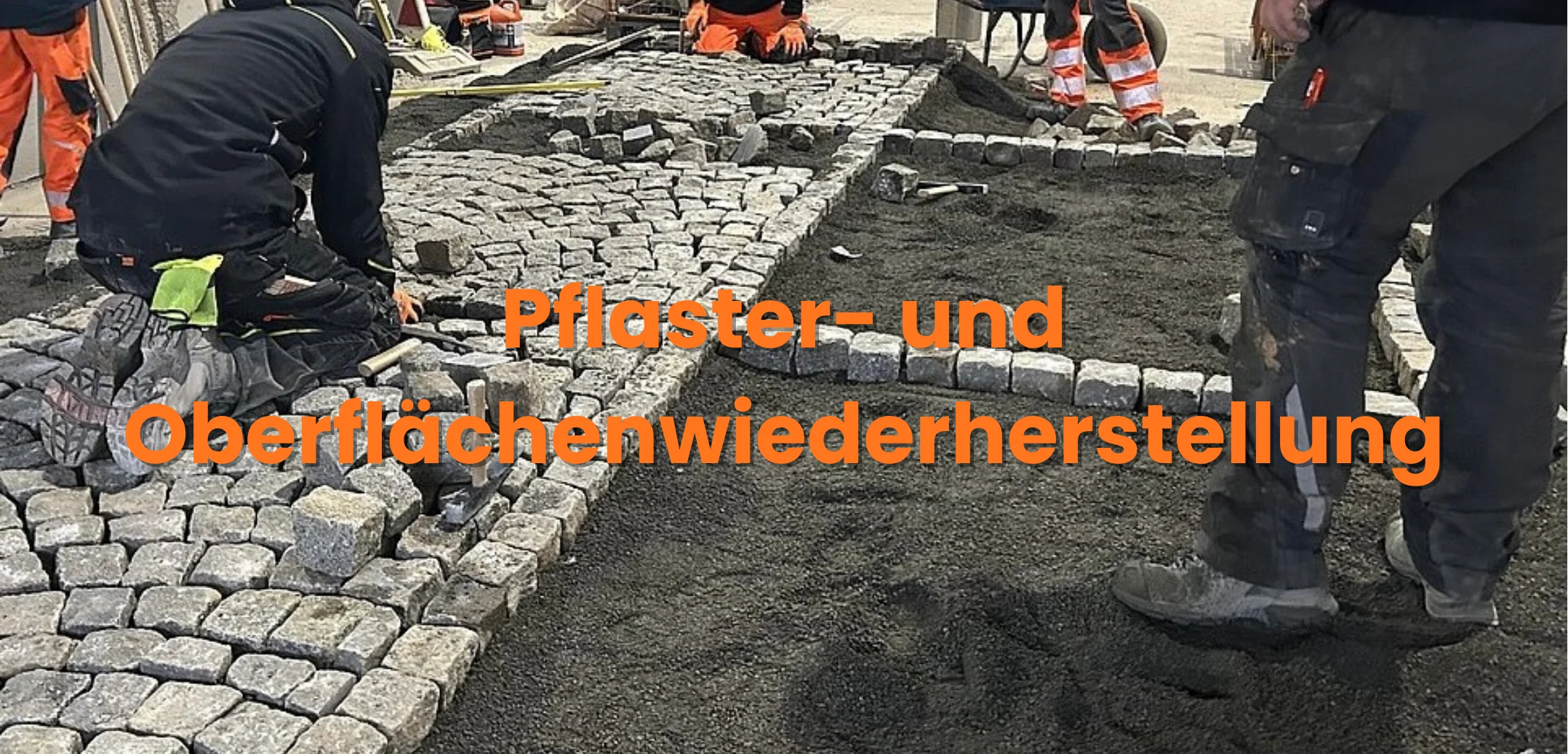 Pflaster- und Oberflächenwiederherstellung