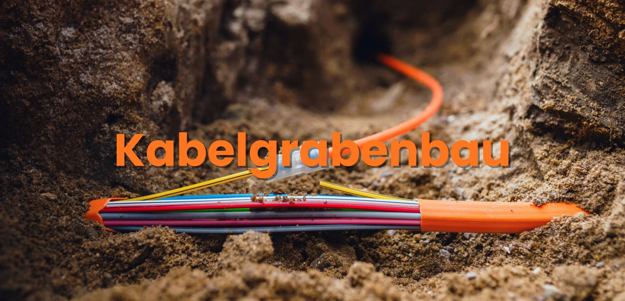Kabelgrabenbau